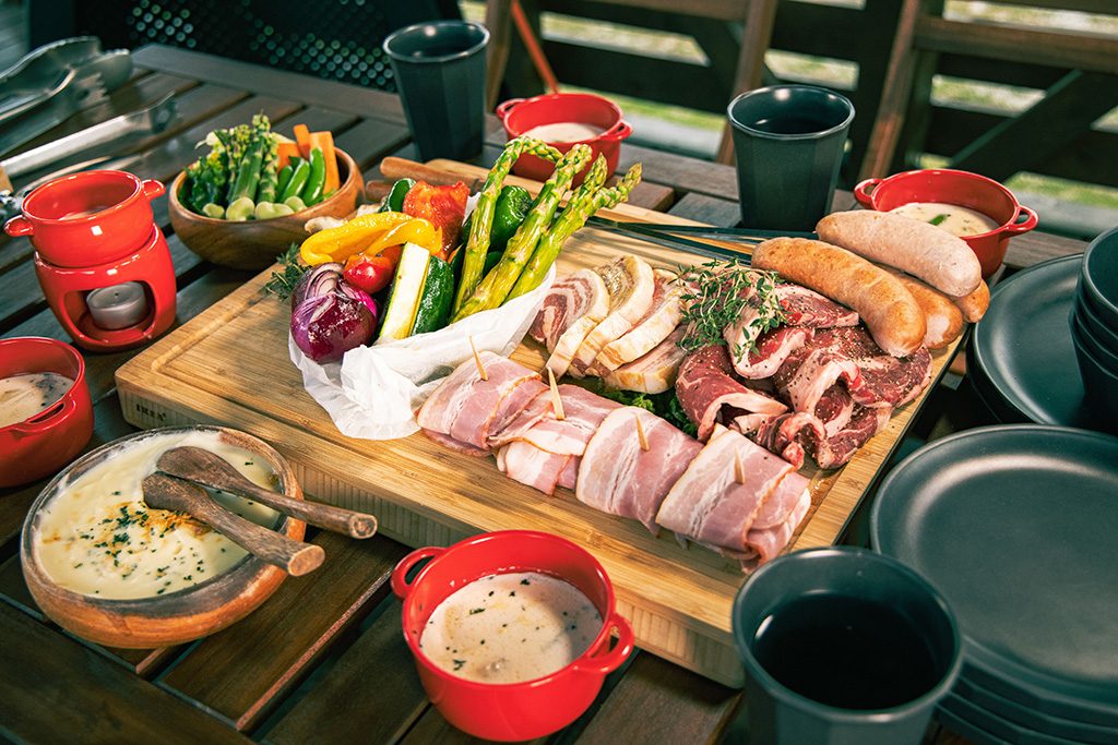 「コッコ（たき火）バーベキュー」/ノーラ名栗（埼玉県／飯能市）