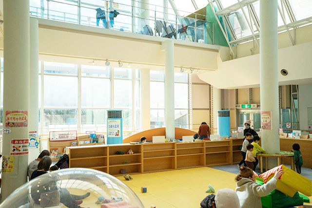 0・1・2歳専用のあかちゃん広場/堺市立ビッグバン(大阪府)