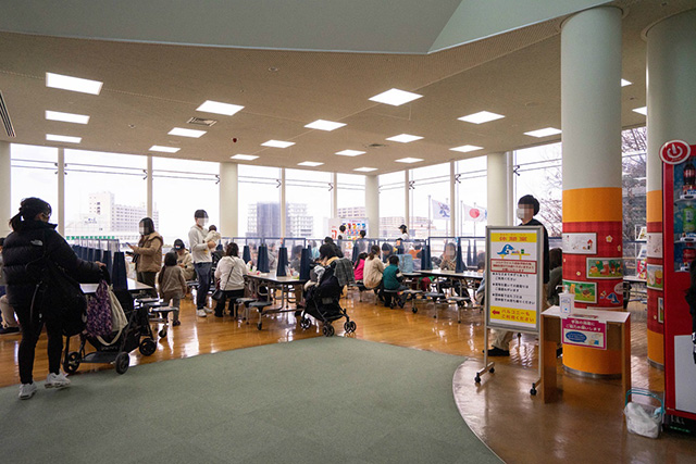 3階の休憩室/堺市立ビッグバン(大阪府)