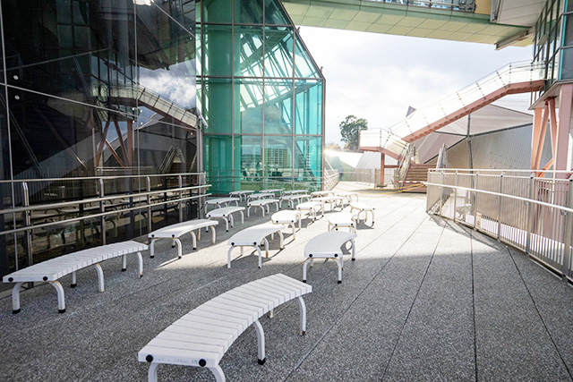 3階のテラス/堺市立ビッグバン(大阪府)