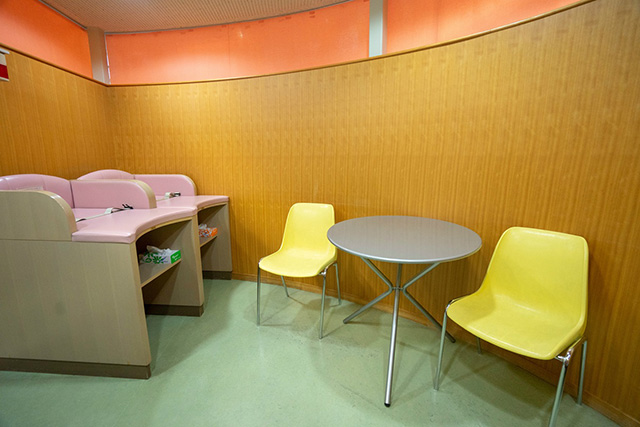 授乳室内部/堺市立ビッグバン(大阪府)