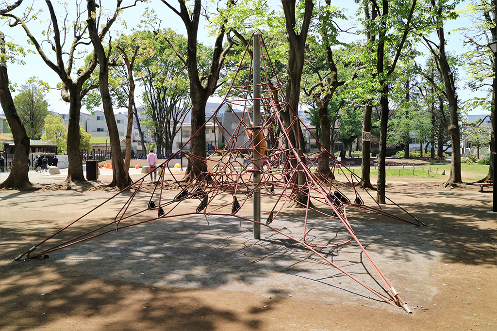 「ロープジャングルジム」/東板橋公園(東京都/板橋区)