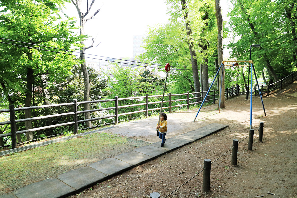 「ターザンロープ」/西台公園(東京都/練馬区)
