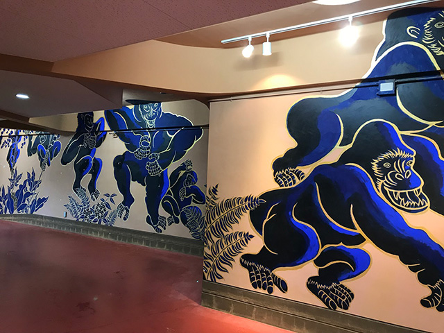 壁画絵師・木村英輝氏の作品/京都市動物園（京都府/京都市）