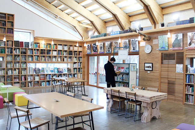 図書館カフェ/京都市動物園（京都府/京都市）