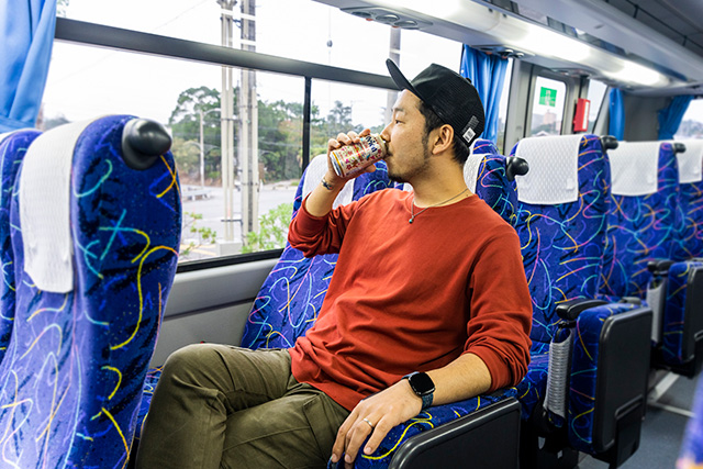 車内の様子/やんばるグルっと観光 無料シャトルバス(沖縄県)