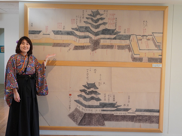 尼崎城分間絵図/尼崎城（兵庫県/尼崎市）