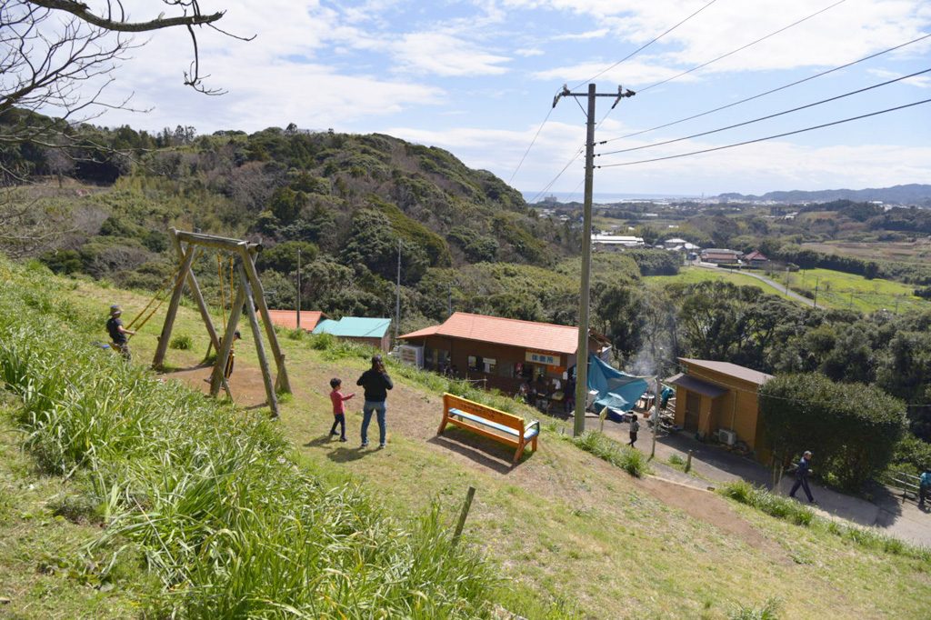 ブランコから見える絶景/千倉オレンジセンター（千葉県/南房総市）