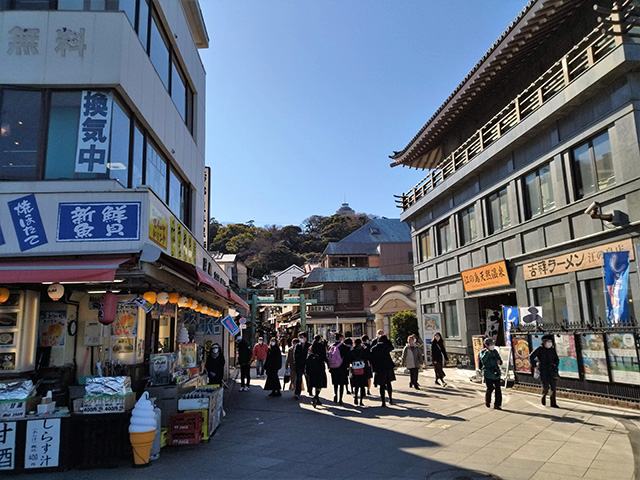 江の島の入り口（神奈川県/藤沢市）