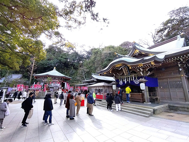 江島神社・辺津宮（神奈川県/藤沢市）