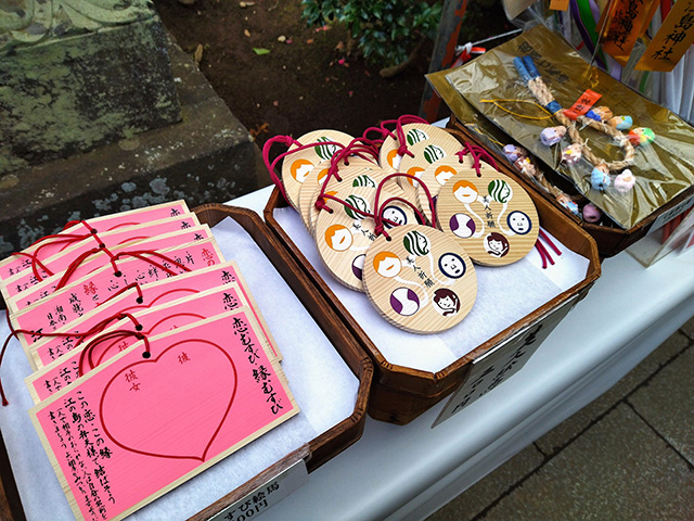 縁結びの絵馬/中津宮（神奈川県/藤沢市）