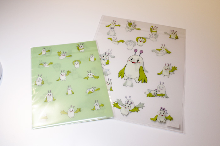 まゆるんクリアファイル/シルク博物館（神奈川県/横浜市）