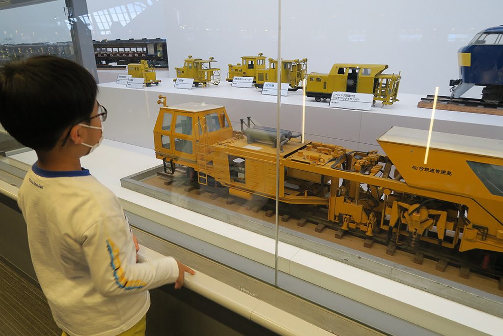 代表的な車両模型/鉄道博物館(埼玉県/さいたま市)