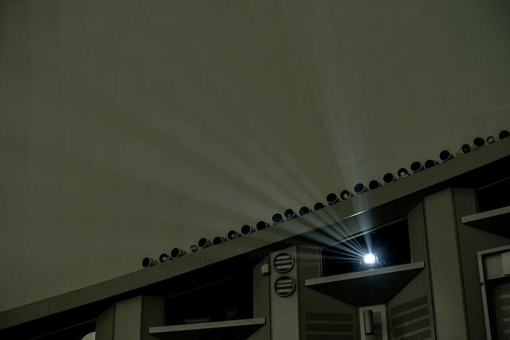 プラネタリウムの4Kレーザープロジェクター/つくばエキスポセンター（茨城県/つくば市）