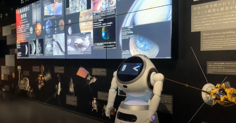 AI案内ロボット/宇宙ミュージアムTeNQ(東京都/文京区)