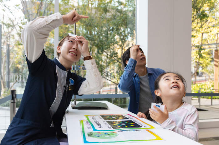 「テーブルサイエンス」/港区立みなと科学館(東京都)
