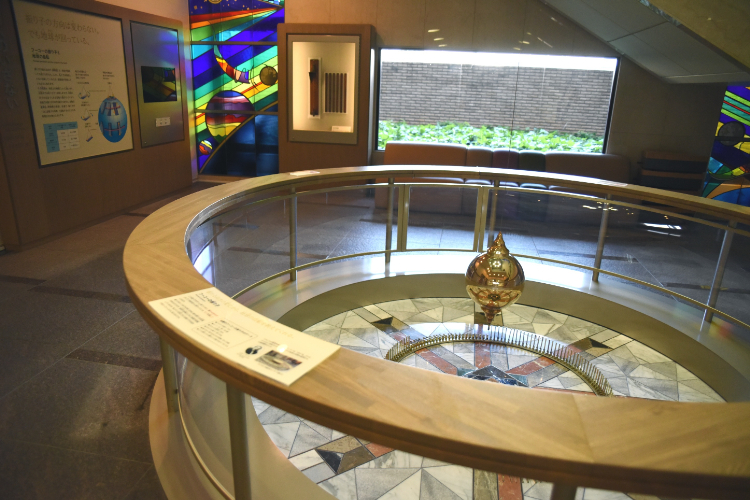 フーコーの振り子/葛飾区郷土と天文の博物館(東京都)