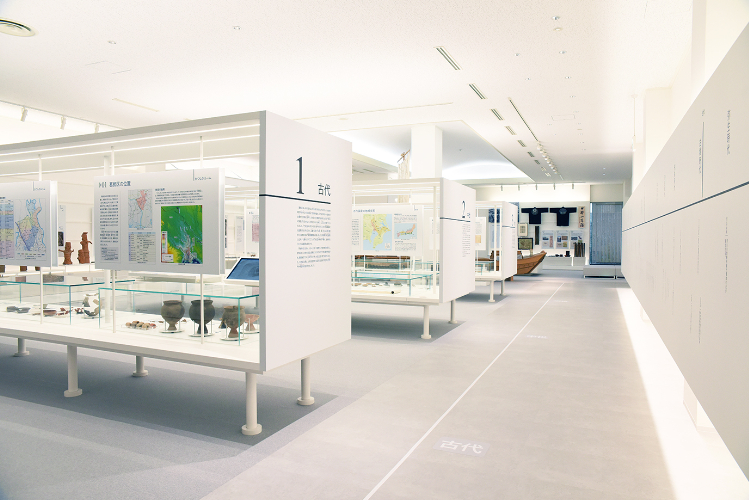 古代から時代順に紹介している展示室/葛飾区郷土と天文の博物館(東京都)