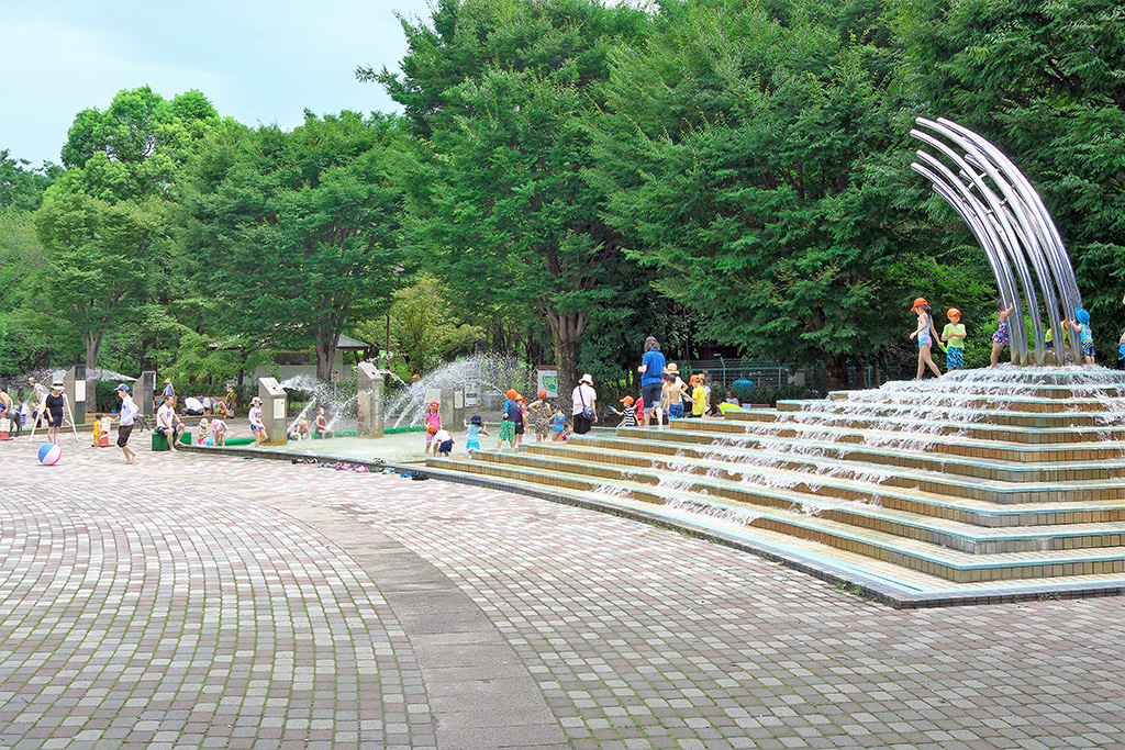 じゃぶじゃぶ池/大泉中央公園（東京都/練馬区）
