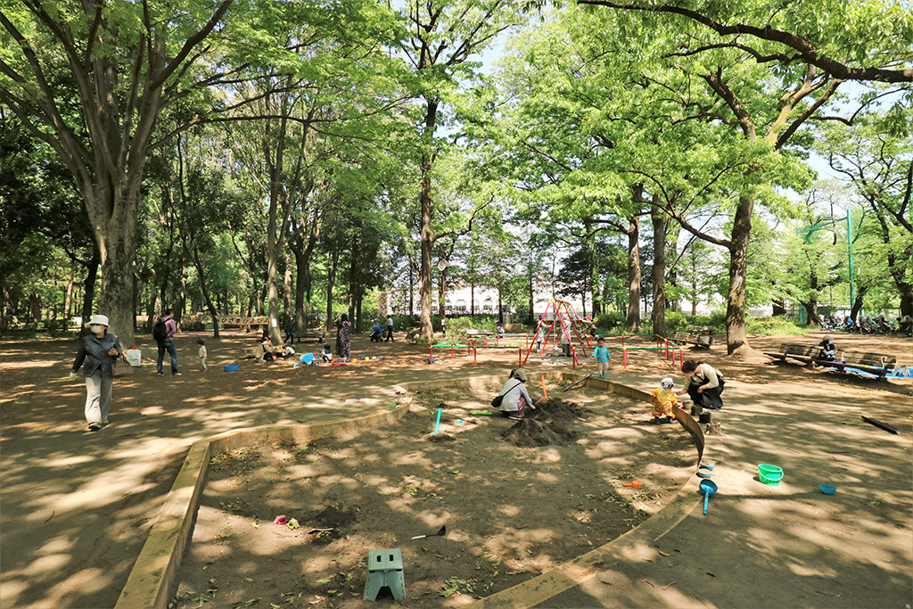 「砂場」／石神井公園（東京都／練馬区）
