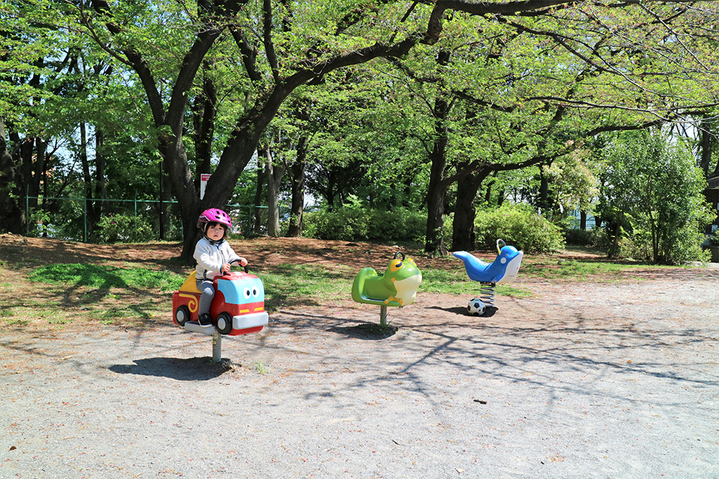 スプリング遊具&ロッキング遊具/赤塚公園(東京都/板橋区)