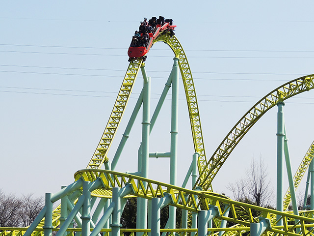 「新滑空水上コースター カワセミ」/東武動物公園(埼玉県/宮代町)