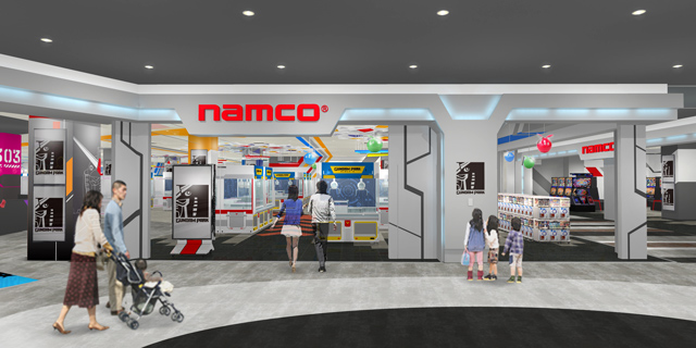 「namco」店頭イメージ/ガンダムパーク福岡(福岡市)