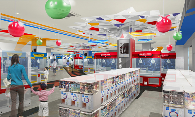 「namco」施設イメージ/ガンダムパーク福岡(福岡市)