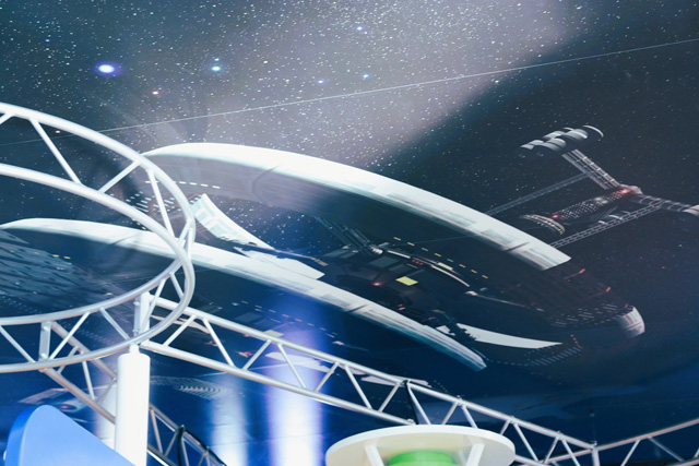 コスモファンタジー（天井画）／和歌山市立こども科学館