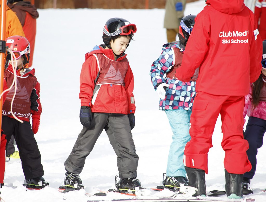 スキーレッスン