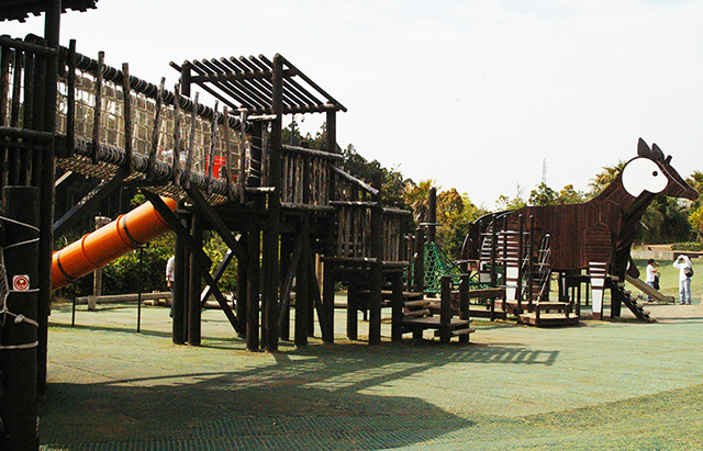 アスレチック遊具/よこはま動物園ズーラシア(神奈川県/横浜市)