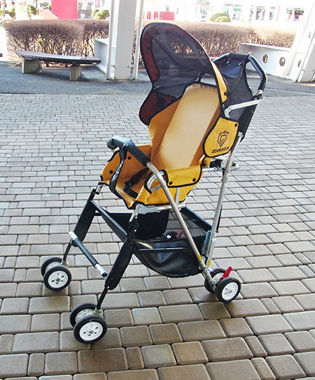 貸し出しのベビーカー/よこはま動物園ズーラシア(神奈川県/横浜市)