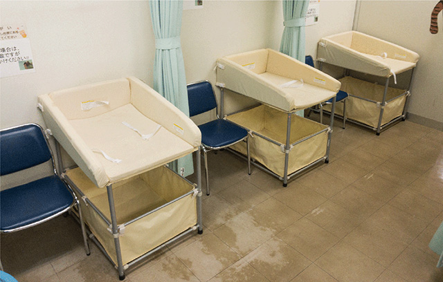 授乳室のおむつ交換台/千葉市動物公園(千葉県)