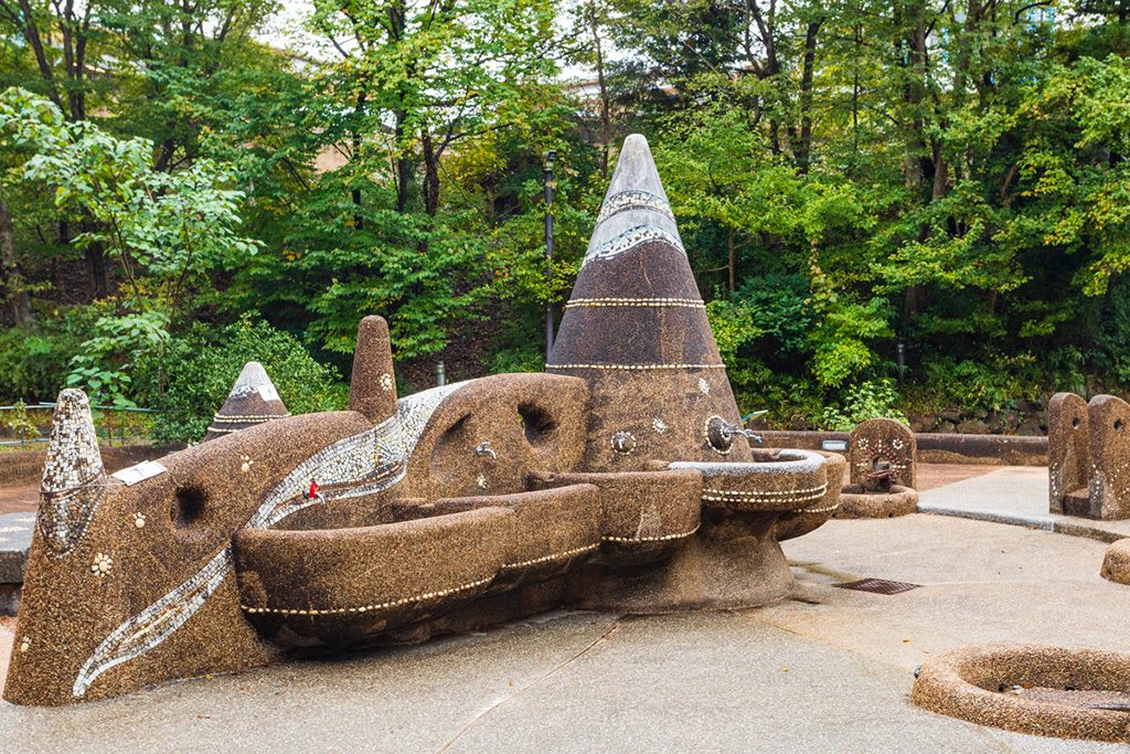 「水の広場」/ふなばしアンデルセン公園 子ども美術館(千葉県/船橋市)