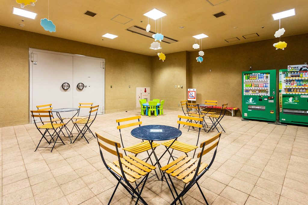 休憩コーナー/ふなばしアンデルセン公園 子ども美術館(千葉県/船橋市)