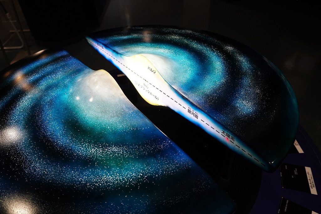 銀河系宇宙の模型/明石市立天文科学館(兵庫県)