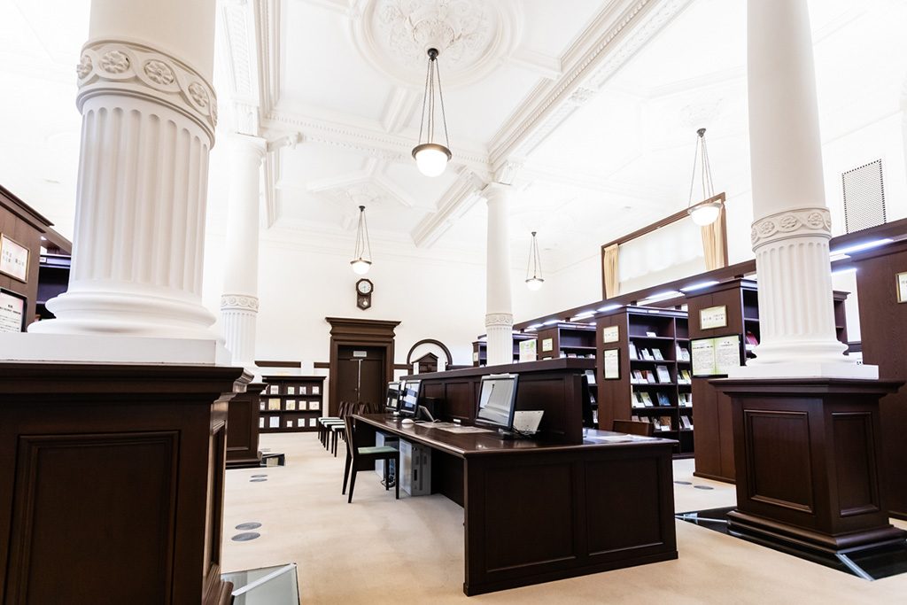 2階の「児童書ギャラリー」/国立国会図書館 国際子ども図書館(東京都/台東区)