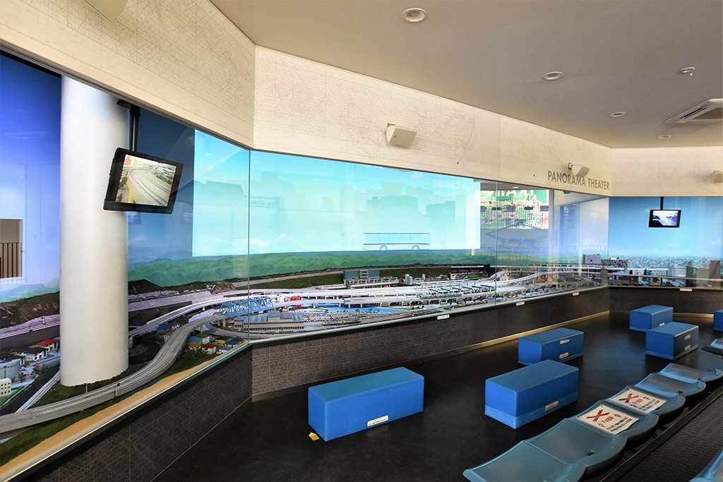 3階のパノラマシアター/電車とバスの博物館(神奈川県/川崎市)