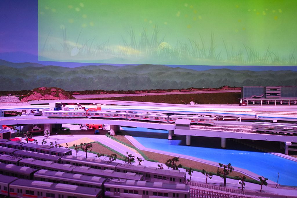 3階のパノラマシアター/電車とバスの博物館(神奈川県/川崎市)