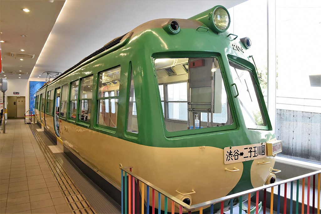 東急玉川線(玉電)のデハ200型/電車とバスの博物館(神奈川県/川崎市)