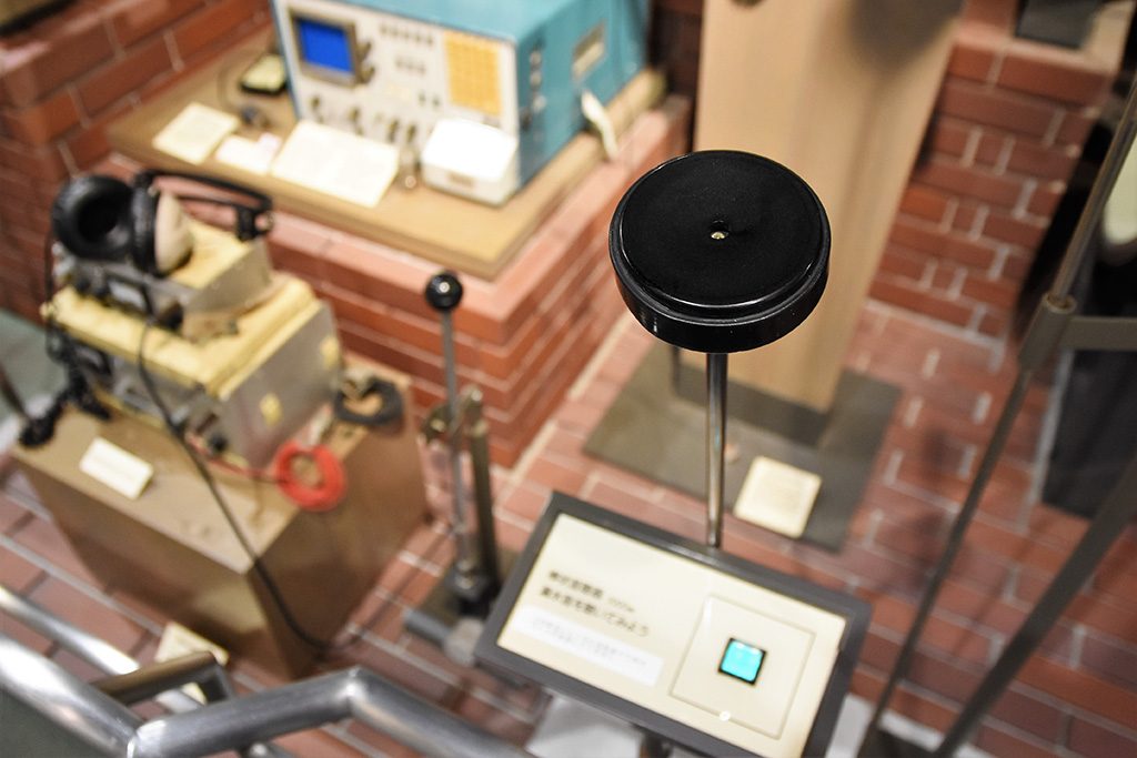 棒状音聴器のパット/東京都水道歴史館（東京都/文京区）