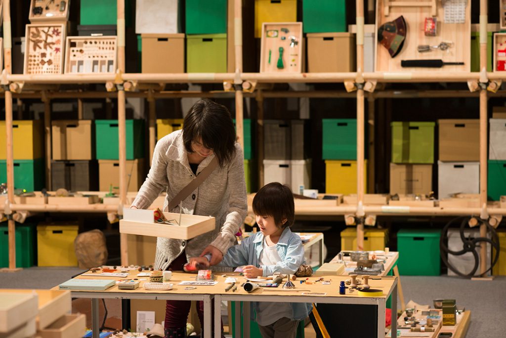 企画展「キュッパのびじゅつかん―みつめて、あつめて、しらべて、ならべて」(2015年)© Ken Kato/東京都美術館(東京都/台東区)