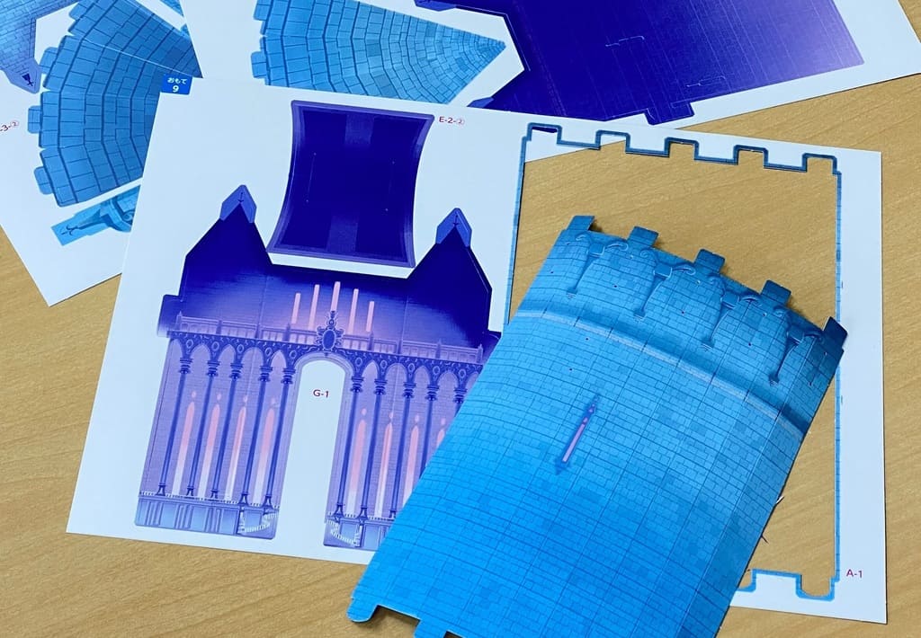 シンデレラ城ペーパークラフト