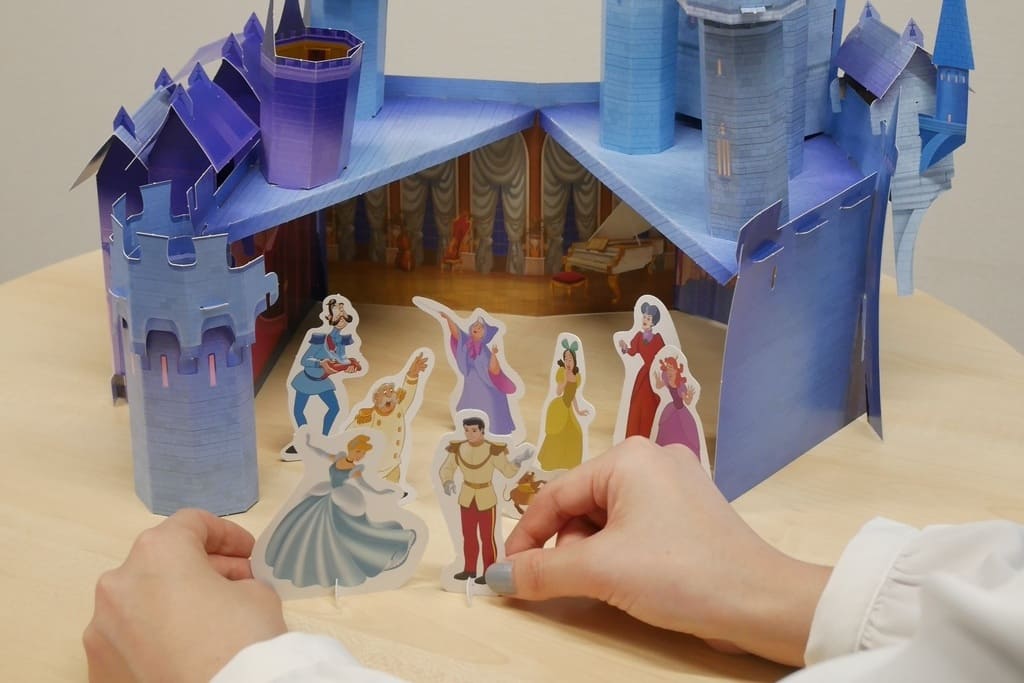 シンデレラ城ペーパークラフト