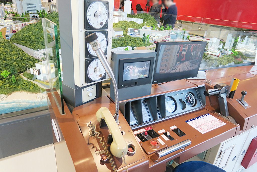 本物の800形の運転台/京急ミュージアム(神奈川県/横浜市)