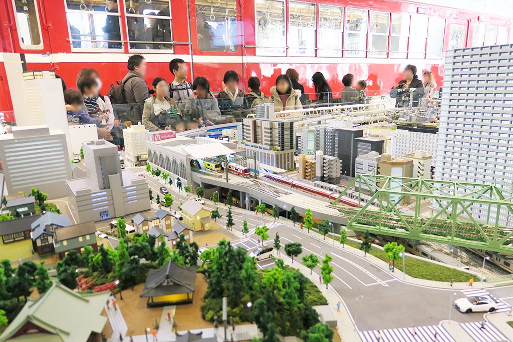 「京急ラインジオラマ」品川駅付近/京急ミュージアム(神奈川県/横浜市)