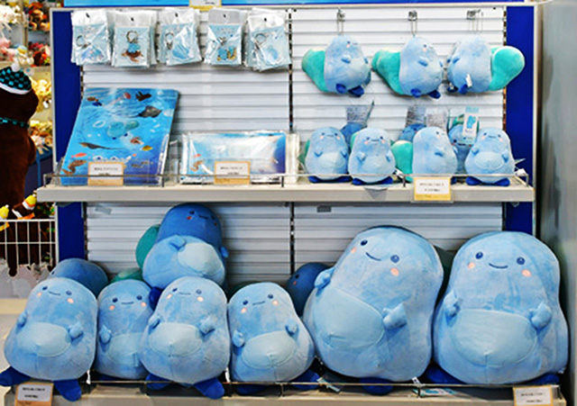 “えのすい”のキャラクター“あわたん”グッズ/新江ノ島水族館（神奈川県/藤沢市）