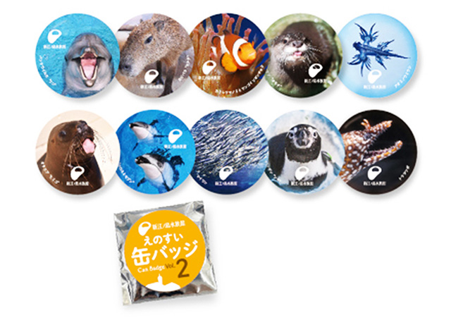 えのすいランダム缶バッジVol.2/新江ノ島水族館（神奈川県/藤沢市）