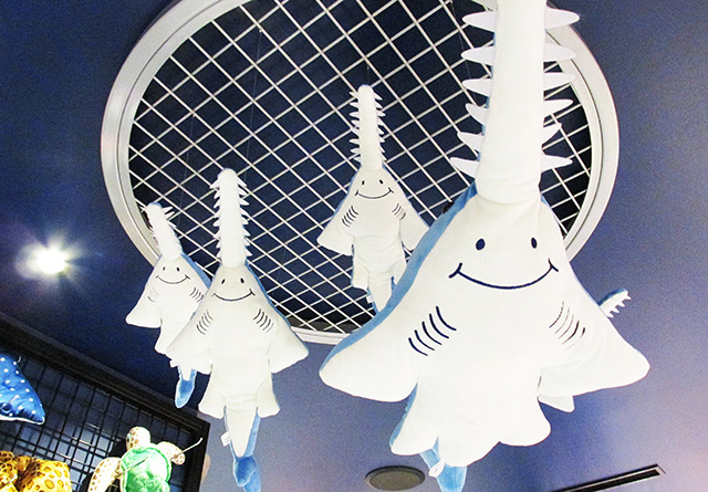 ノコギリエイぬいぐるみ/マクセル アクアパーク品川（東京都/港区）