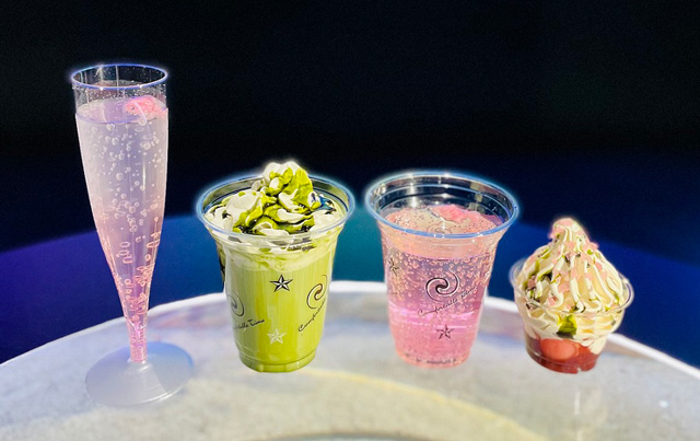 「サクラアクアリウム」限定メニュー各種/NAKED SAKURA AQUARIUM/マクセル アクアパーク品川(東京都/港区)